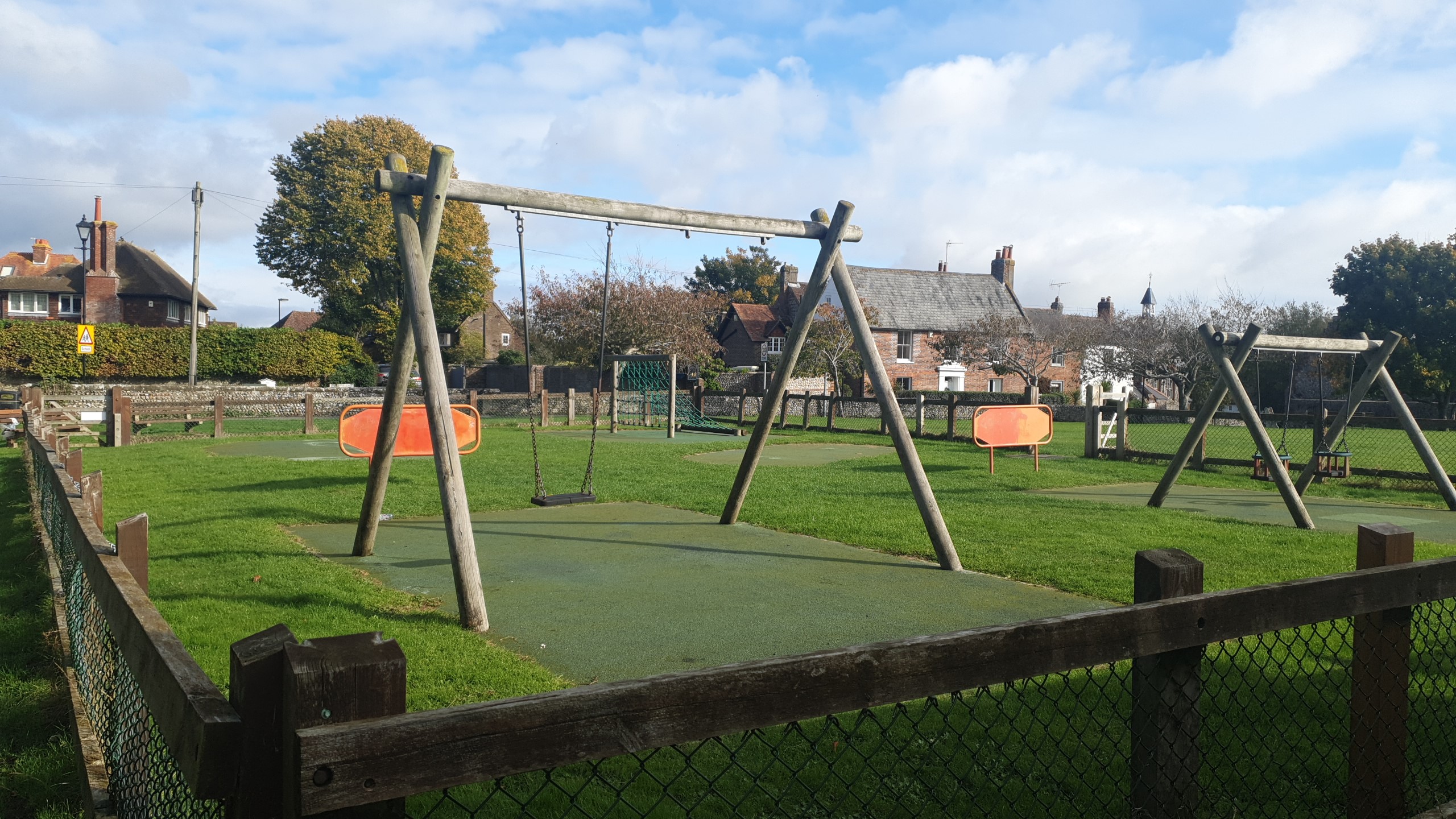 Aubrey Fletcher Play Area, Fletchers Field, Angmering. Angmering
